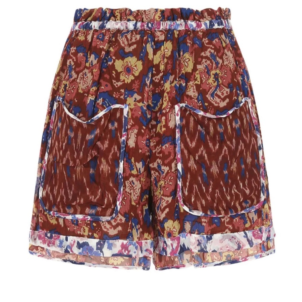 Isabel Marant Étoile Riolmy Abstract Patterned Mini Shorts - Picture 6 of 14